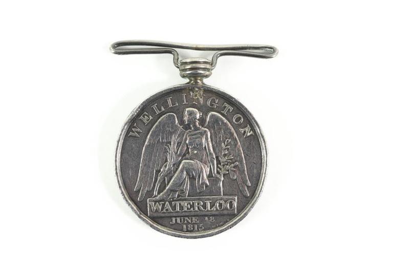 A Battle of Waterloo medal, sold for £3,000