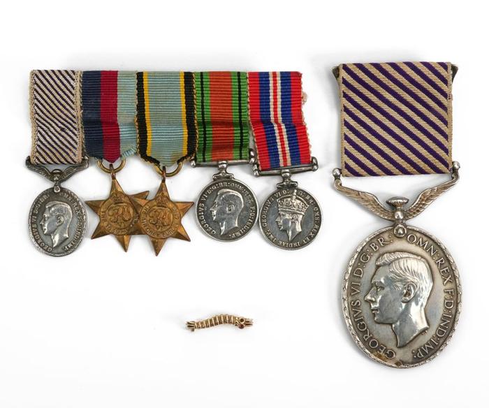 WWII Distinguished Flying Medal, immediate award