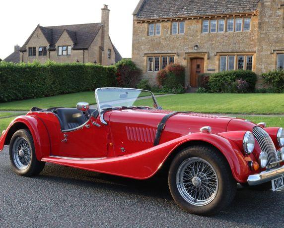 1997 Morgan Plus 4 in Corsa Red