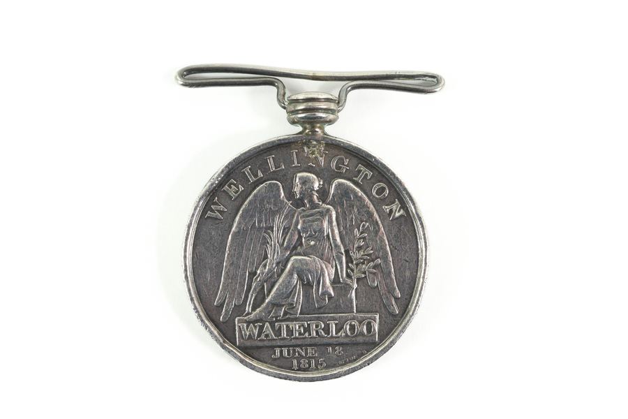 A Battle of Waterloo medal, sold for £3,000