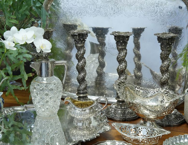 Silver and gold